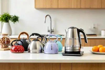 Various kettles with low MOQ