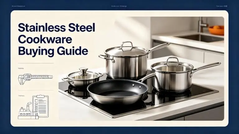 Stainless steel cookware buying guide